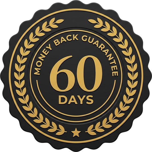 60-day money-back guarantee